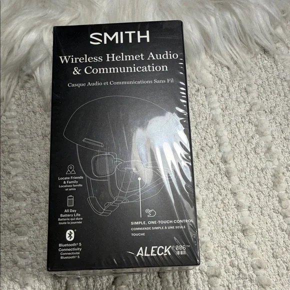 Smith Aleck 006 Wireless Helmet Audio & Communication Kit Black